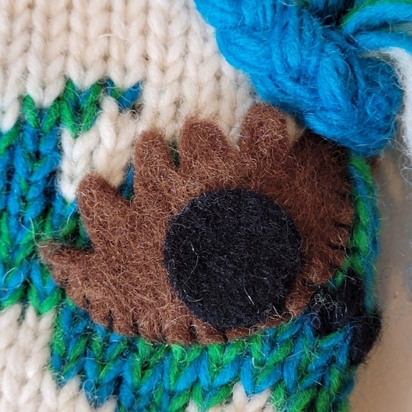 Nepal 100% Wool Earflap Character Hat - OS - Picture 8 of 12